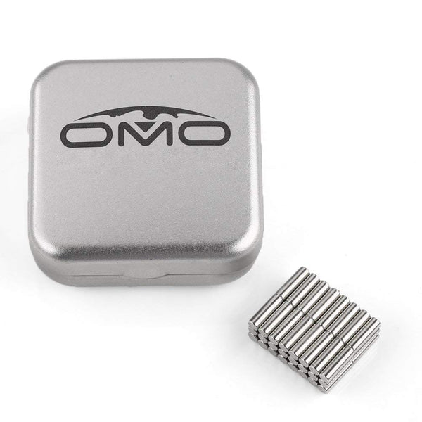50Pcs N35 3*10mm Disc Neodymium magnets with Nickel Plated-Pull Force 0.3KG - OMO Magnetics