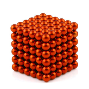 Omoballs  5mm 216 Magnetic Balls Color-Red - OMO Magnetics