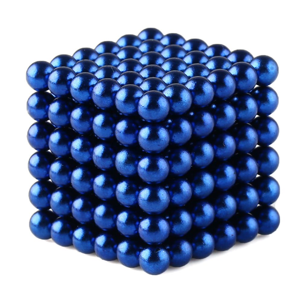 Omoballs  5mm 216 Magnetic Balls Color-Blue - OMO Magnetics